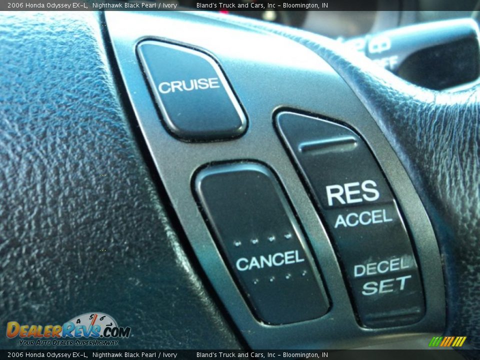 2006 Honda Odyssey EX-L Nighthawk Black Pearl / Ivory Photo #13