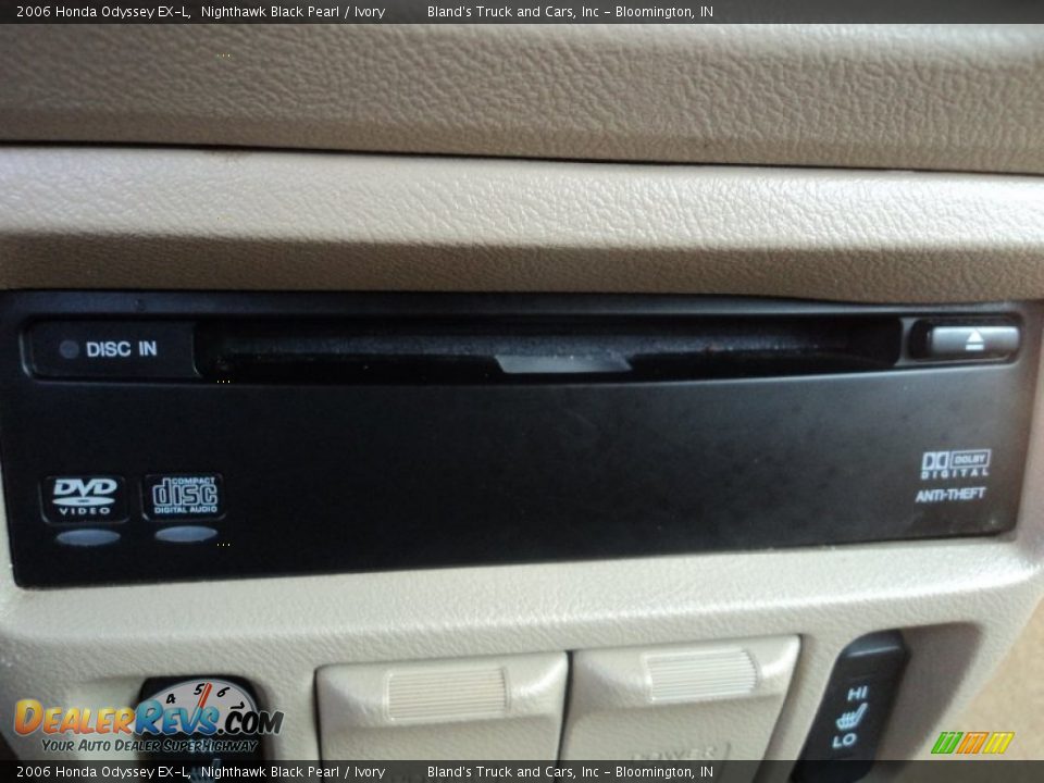 2006 Honda Odyssey EX-L Nighthawk Black Pearl / Ivory Photo #19