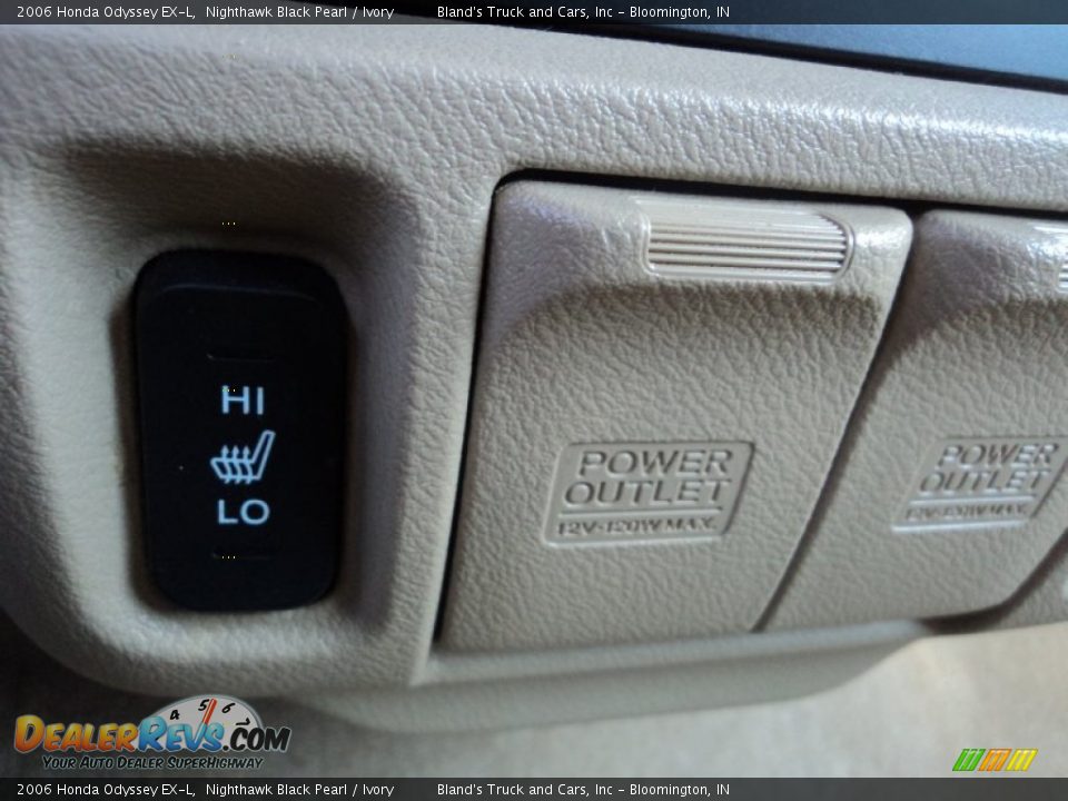 2006 Honda Odyssey EX-L Nighthawk Black Pearl / Ivory Photo #20