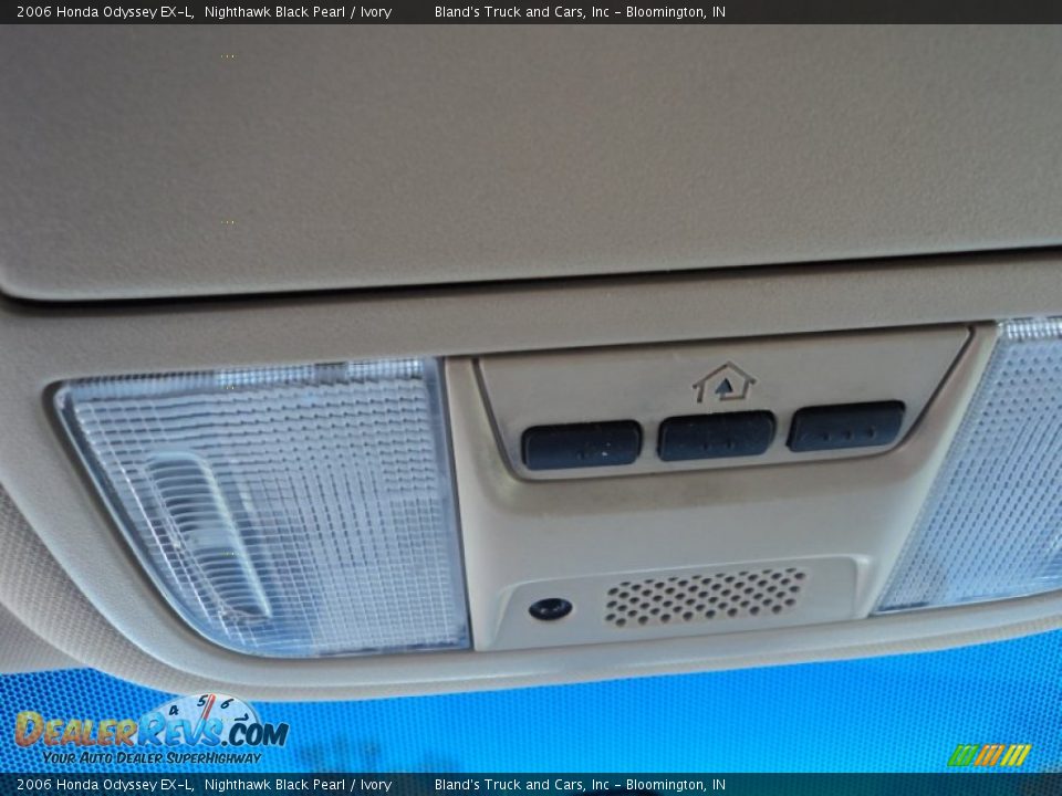 2006 Honda Odyssey EX-L Nighthawk Black Pearl / Ivory Photo #22