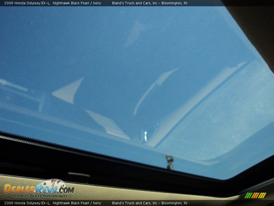 2006 Honda Odyssey EX-L Nighthawk Black Pearl / Ivory Photo #23