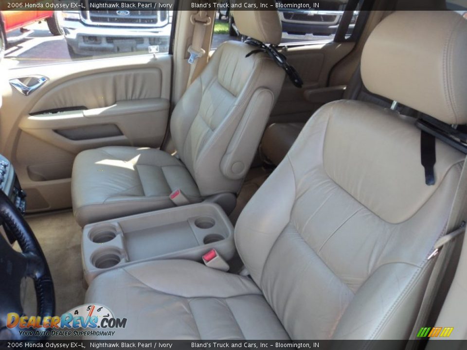 2006 Honda Odyssey EX-L Nighthawk Black Pearl / Ivory Photo #24