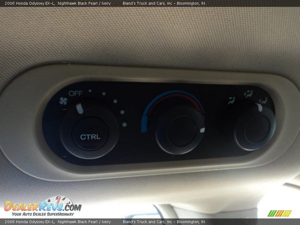 2006 Honda Odyssey EX-L Nighthawk Black Pearl / Ivory Photo #27