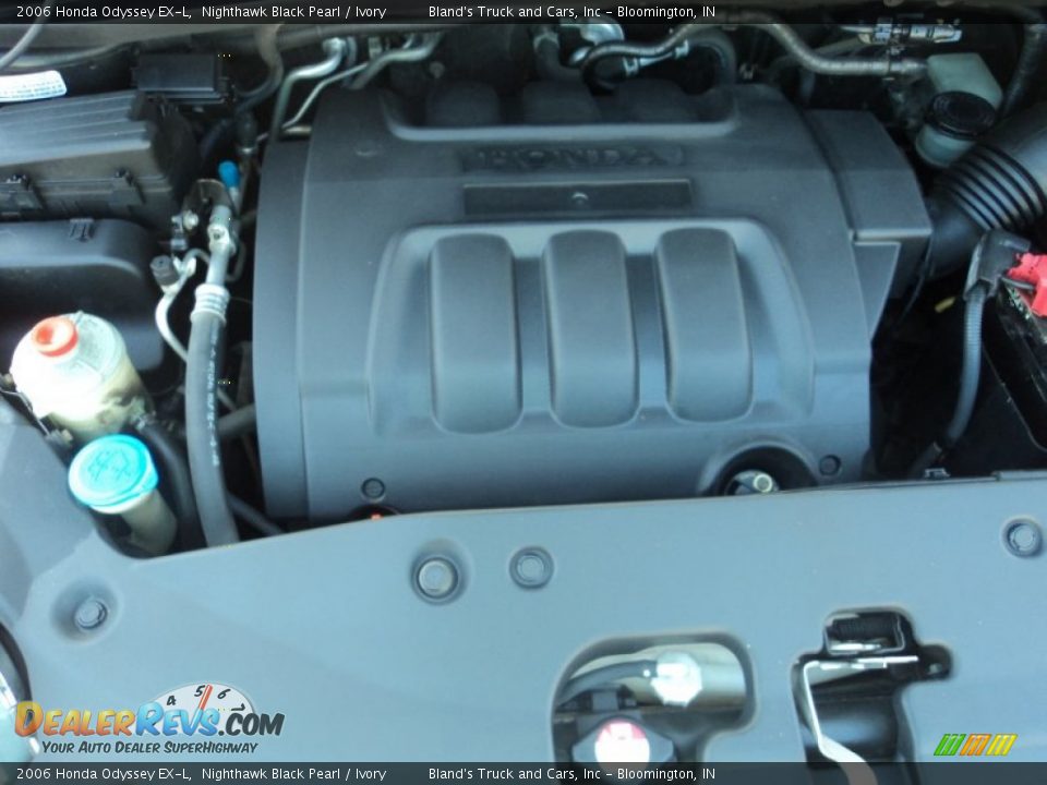 2006 Honda Odyssey EX-L Nighthawk Black Pearl / Ivory Photo #31