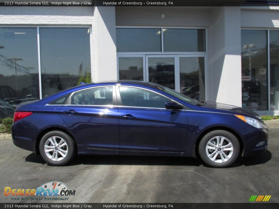 2013 Hyundai Sonata GLS Indigo Night Blue / Gray Photo #2