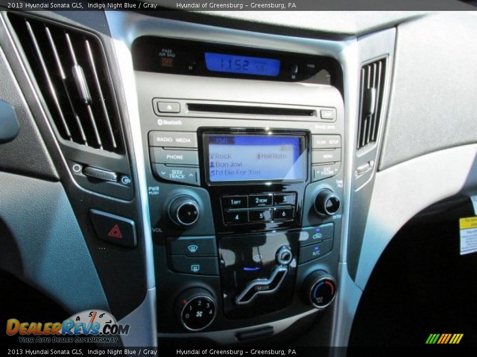 2013 Hyundai Sonata GLS Indigo Night Blue / Gray Photo #5