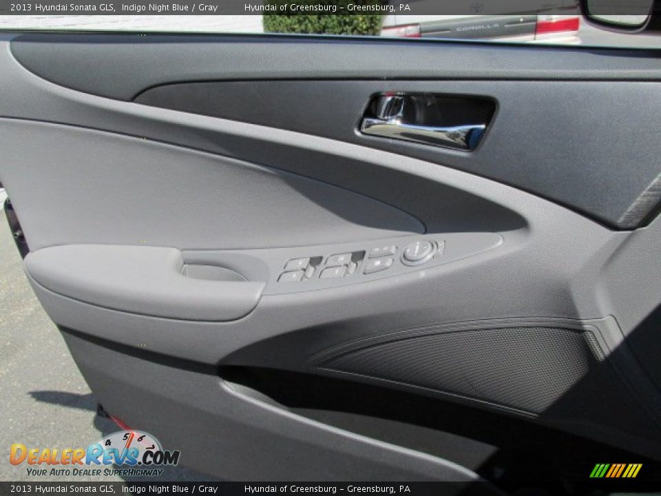 2013 Hyundai Sonata GLS Indigo Night Blue / Gray Photo #9