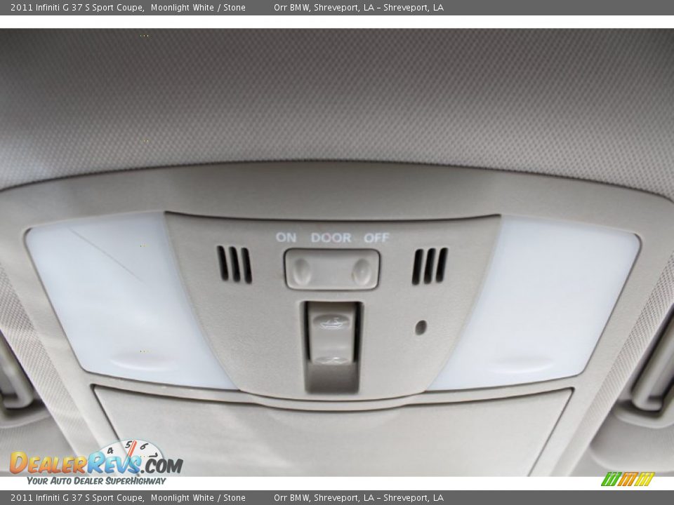 2011 Infiniti G 37 S Sport Coupe Moonlight White / Stone Photo #32
