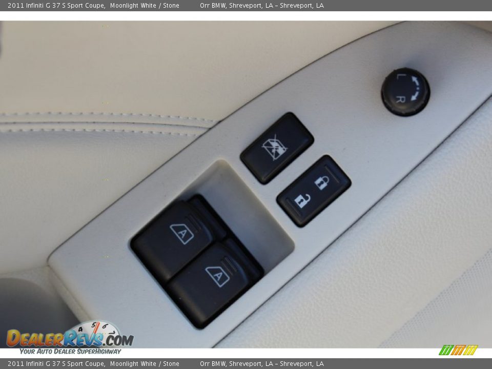 2011 Infiniti G 37 S Sport Coupe Moonlight White / Stone Photo #35