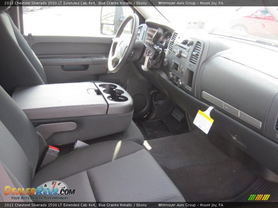 2013 Chevrolet Silverado 1500 LT Extended Cab 4x4 Blue Granite Metallic / Ebony Photo #5
