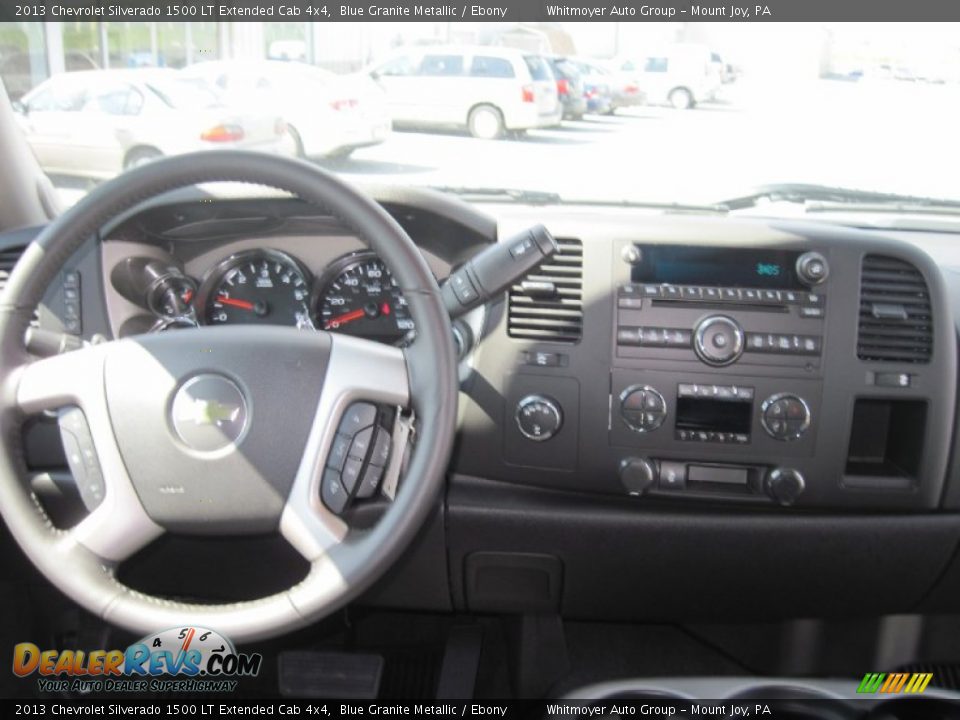 2013 Chevrolet Silverado 1500 LT Extended Cab 4x4 Blue Granite Metallic / Ebony Photo #6