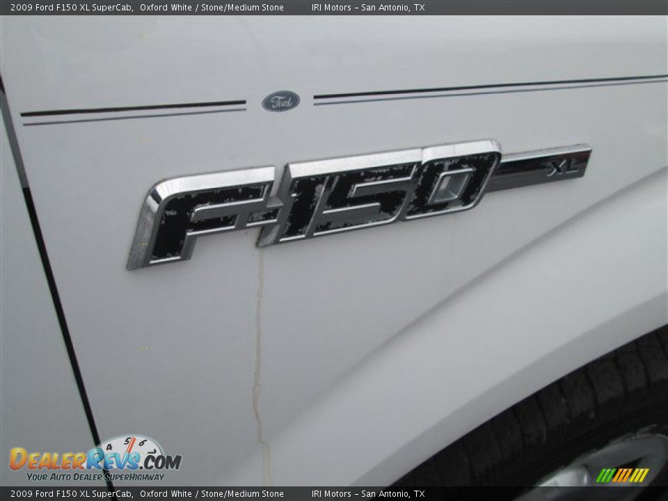 2009 Ford F150 XL SuperCab Oxford White / Stone/Medium Stone Photo #2