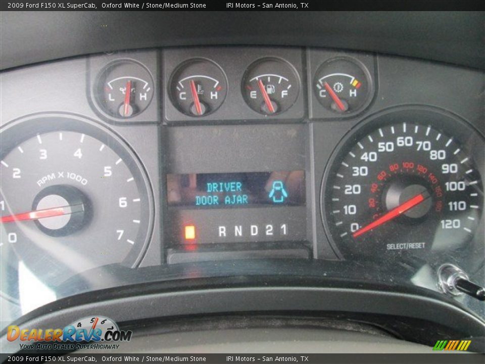 2009 Ford F150 XL SuperCab Oxford White / Stone/Medium Stone Photo #15