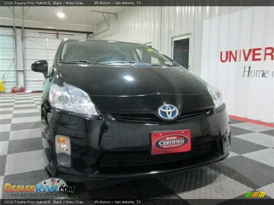 2010 Toyota Prius Hybrid II Black / Misty Gray Photo #2