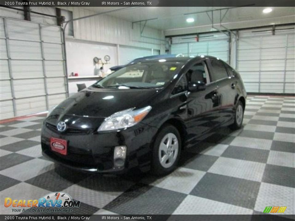 2010 Toyota Prius Hybrid II Black / Misty Gray Photo #3