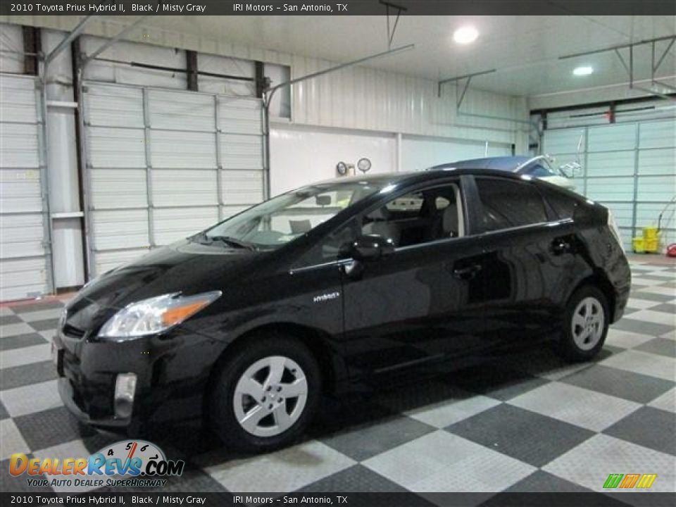 2010 Toyota Prius Hybrid II Black / Misty Gray Photo #4