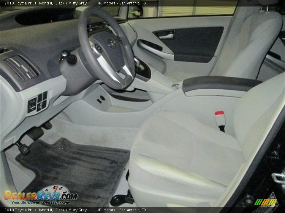 2010 Toyota Prius Hybrid II Black / Misty Gray Photo #10