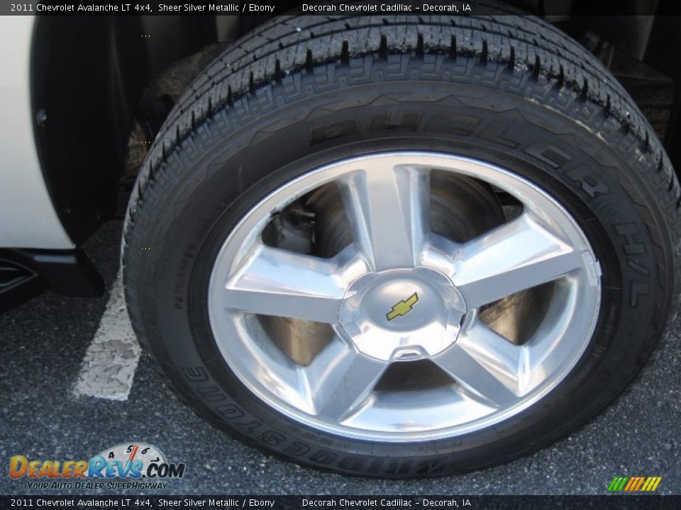 2011 Chevrolet Avalanche LT 4x4 Wheel Photo #6