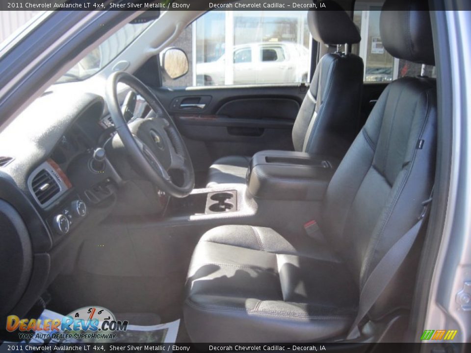 2011 Chevrolet Avalanche LT 4x4 Sheer Silver Metallic / Ebony Photo #7