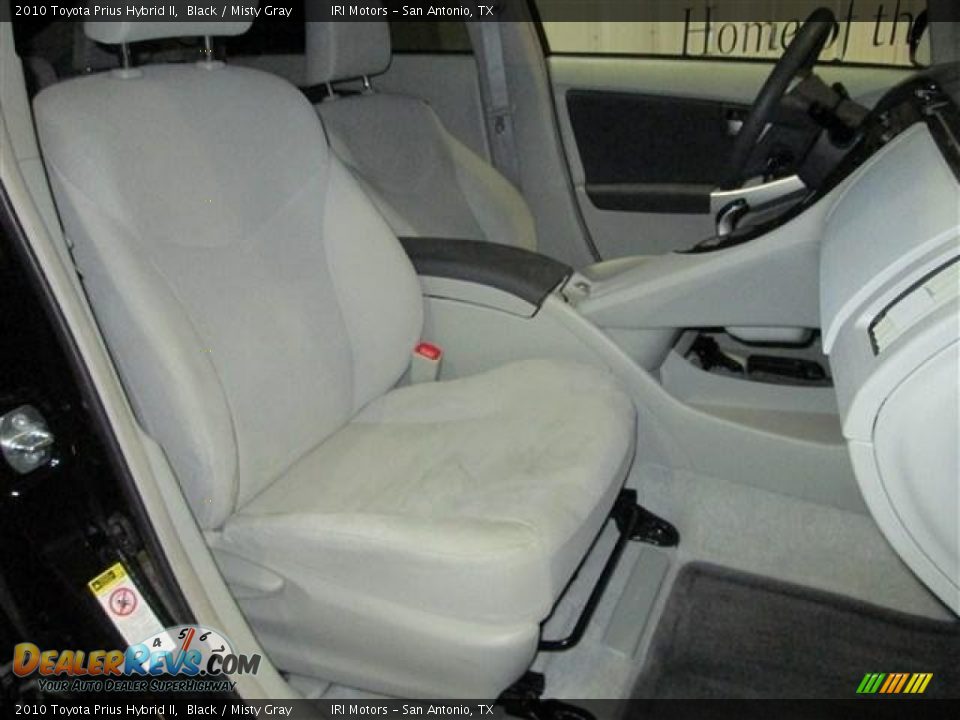 2010 Toyota Prius Hybrid II Black / Misty Gray Photo #18