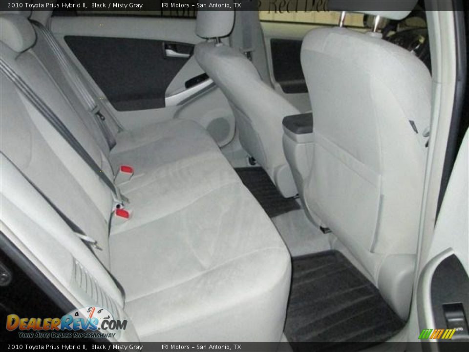 2010 Toyota Prius Hybrid II Black / Misty Gray Photo #19