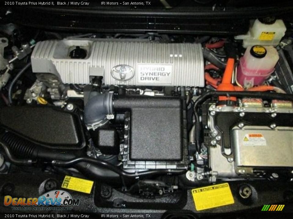 2010 Toyota Prius Hybrid II Black / Misty Gray Photo #22