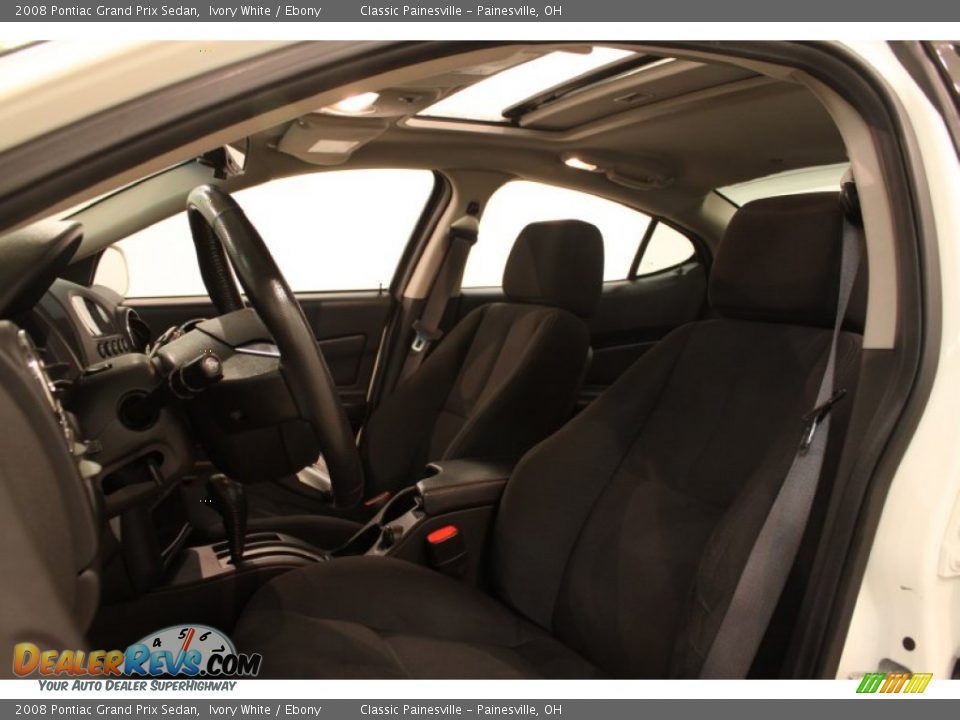 2008 Pontiac Grand Prix Sedan Ivory White / Ebony Photo #5