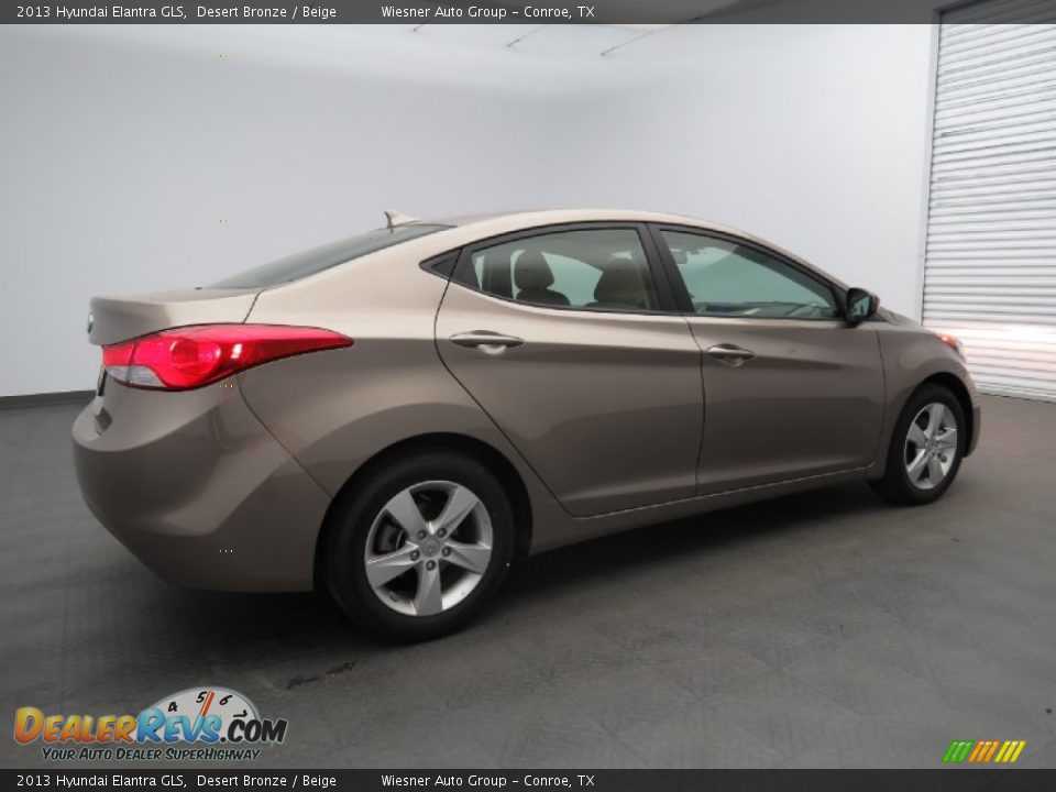 2013 Hyundai Elantra GLS Desert Bronze / Beige Photo #2