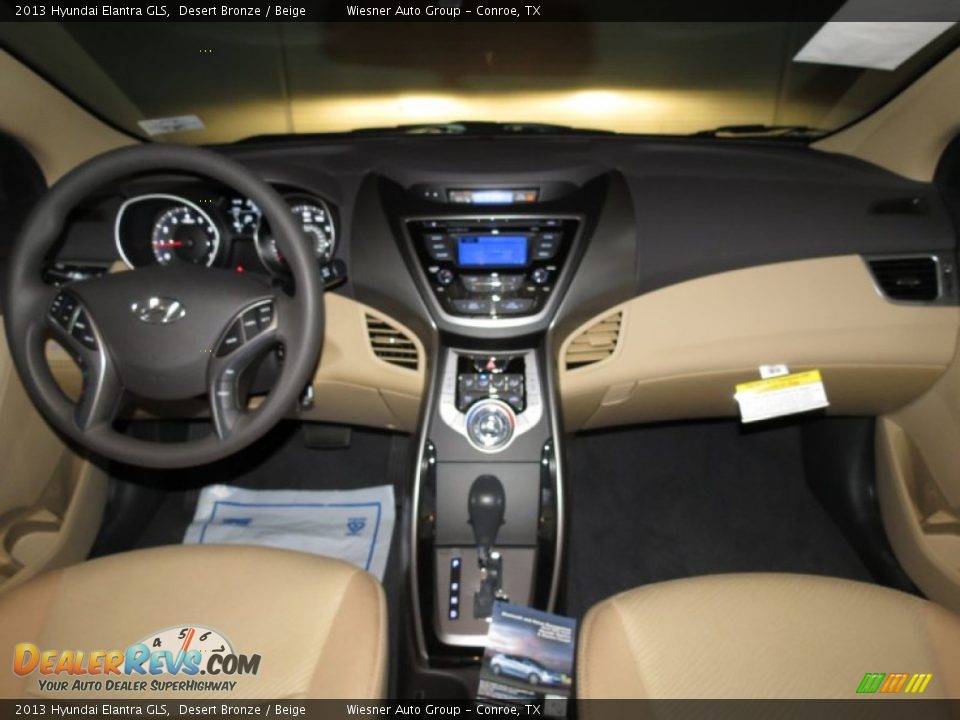 2013 Hyundai Elantra GLS Desert Bronze / Beige Photo #3