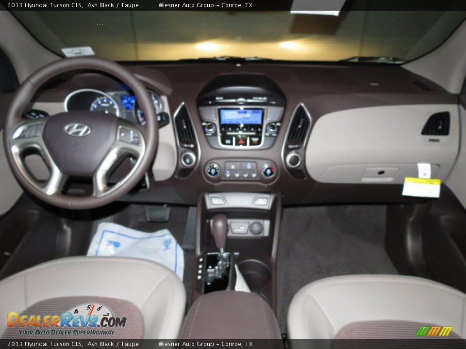 2013 Hyundai Tucson GLS Ash Black / Taupe Photo #3