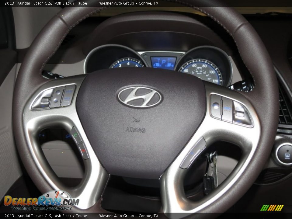 2013 Hyundai Tucson GLS Ash Black / Taupe Photo #4