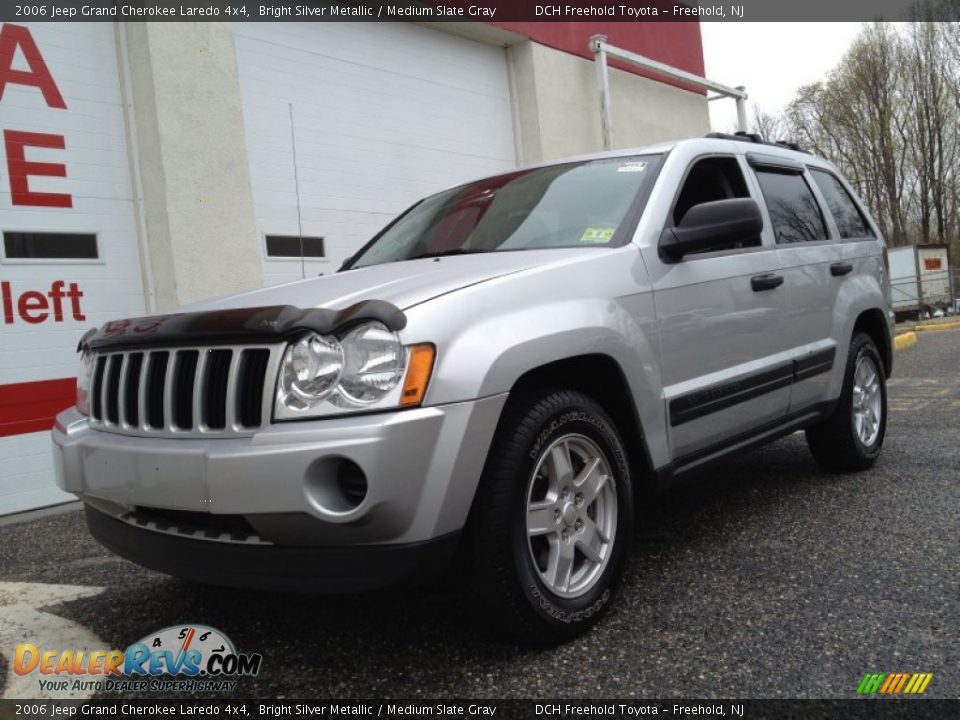 2006 Jeep Grand Cherokee Laredo 4x4 Bright Silver Metallic / Medium Slate Gray Photo #1