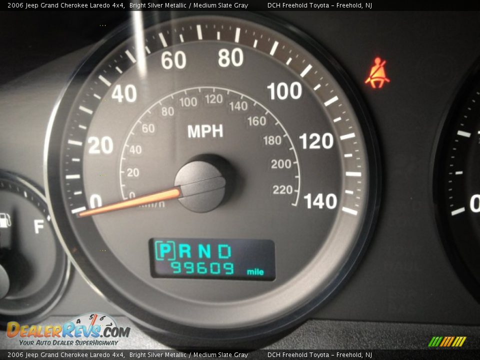 2006 Jeep Grand Cherokee Laredo 4x4 Bright Silver Metallic / Medium Slate Gray Photo #19