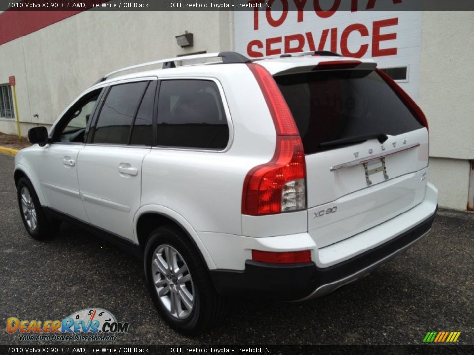 2010 Volvo XC90 3.2 AWD Ice White / Off Black Photo #4
