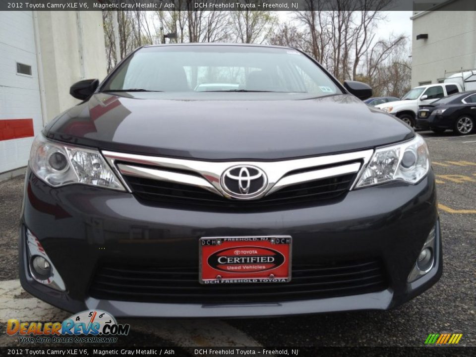 2012 Toyota Camry XLE V6 Magnetic Gray Metallic / Ash Photo #2