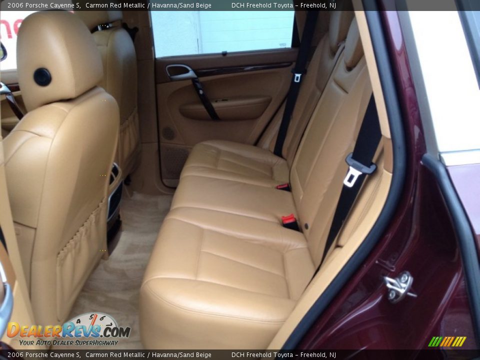 Rear Seat of 2006 Porsche Cayenne S Photo #10
