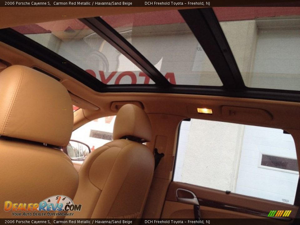 Sunroof of 2006 Porsche Cayenne S Photo #11