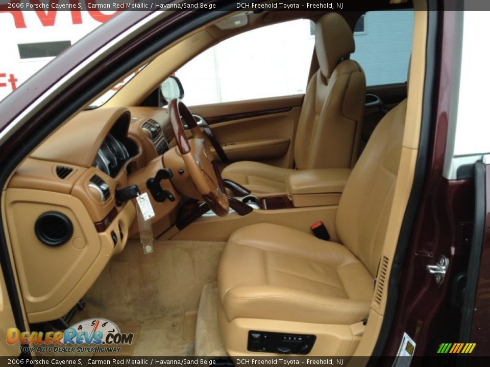 Front Seat of 2006 Porsche Cayenne S Photo #15