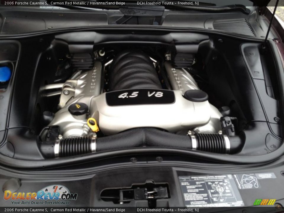 2006 Porsche Cayenne S 4.5 Liter DOHC 32-Valve V8 Engine Photo #30