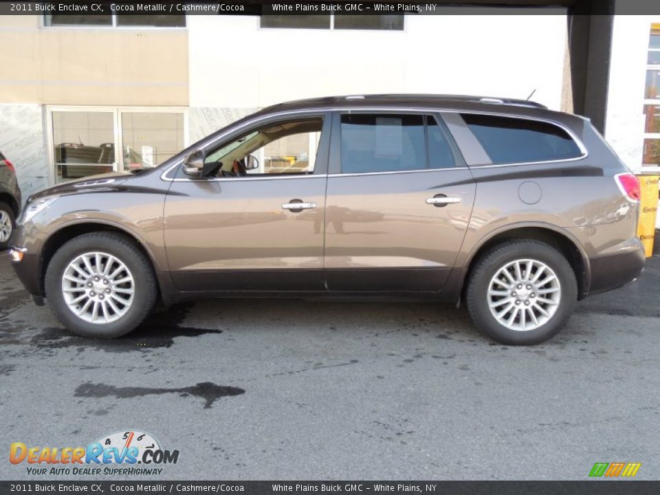 2011 Buick Enclave CX Cocoa Metallic / Cashmere/Cocoa Photo #4
