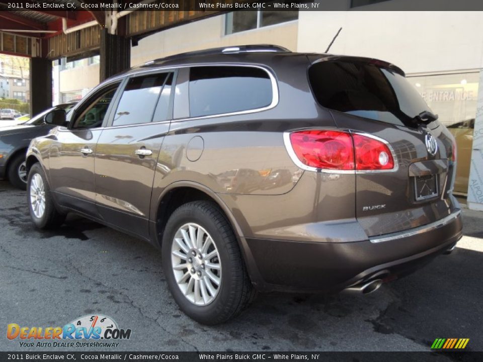 2011 Buick Enclave CX Cocoa Metallic / Cashmere/Cocoa Photo #5