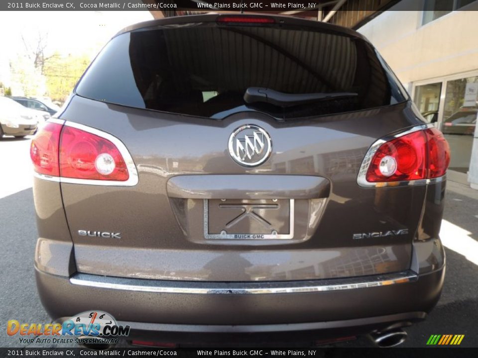 2011 Buick Enclave CX Cocoa Metallic / Cashmere/Cocoa Photo #6
