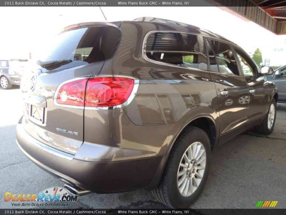 2011 Buick Enclave CX Cocoa Metallic / Cashmere/Cocoa Photo #7