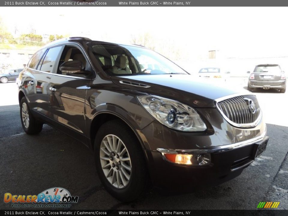 2011 Buick Enclave CX Cocoa Metallic / Cashmere/Cocoa Photo #8