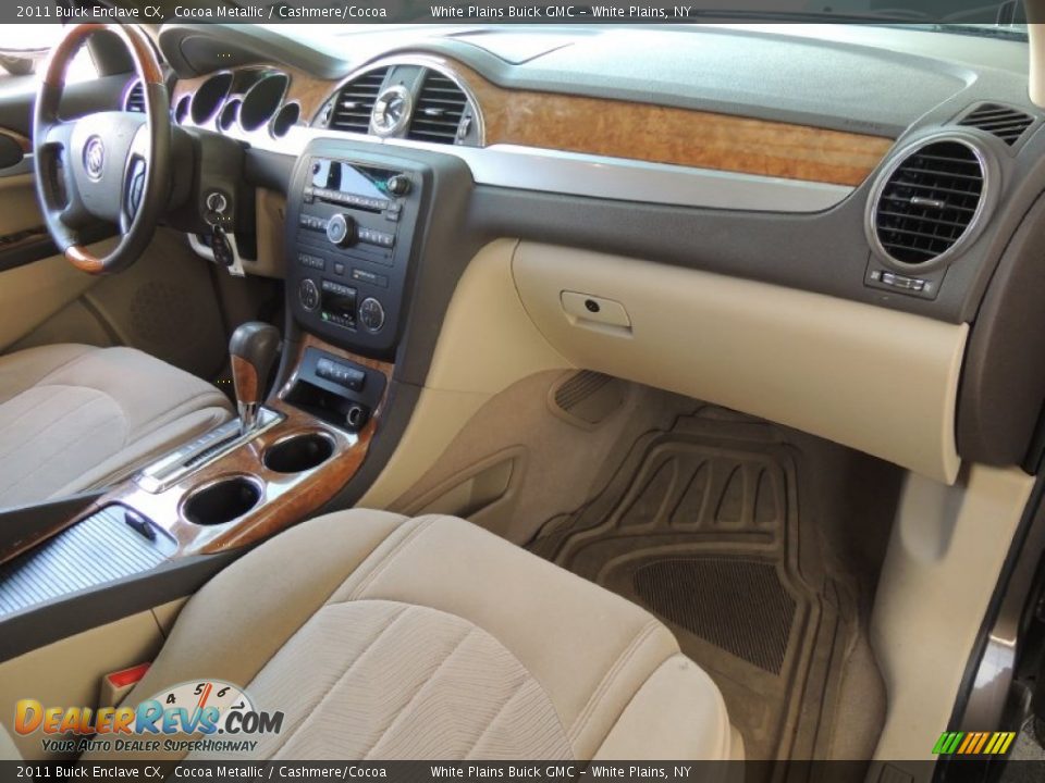 2011 Buick Enclave CX Cocoa Metallic / Cashmere/Cocoa Photo #10