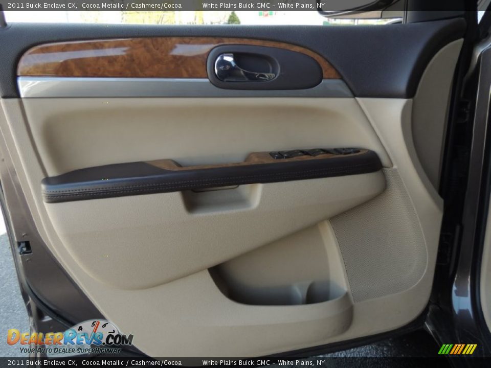 2011 Buick Enclave CX Cocoa Metallic / Cashmere/Cocoa Photo #13