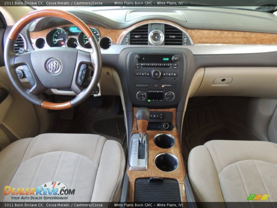 2011 Buick Enclave CX Cocoa Metallic / Cashmere/Cocoa Photo #16