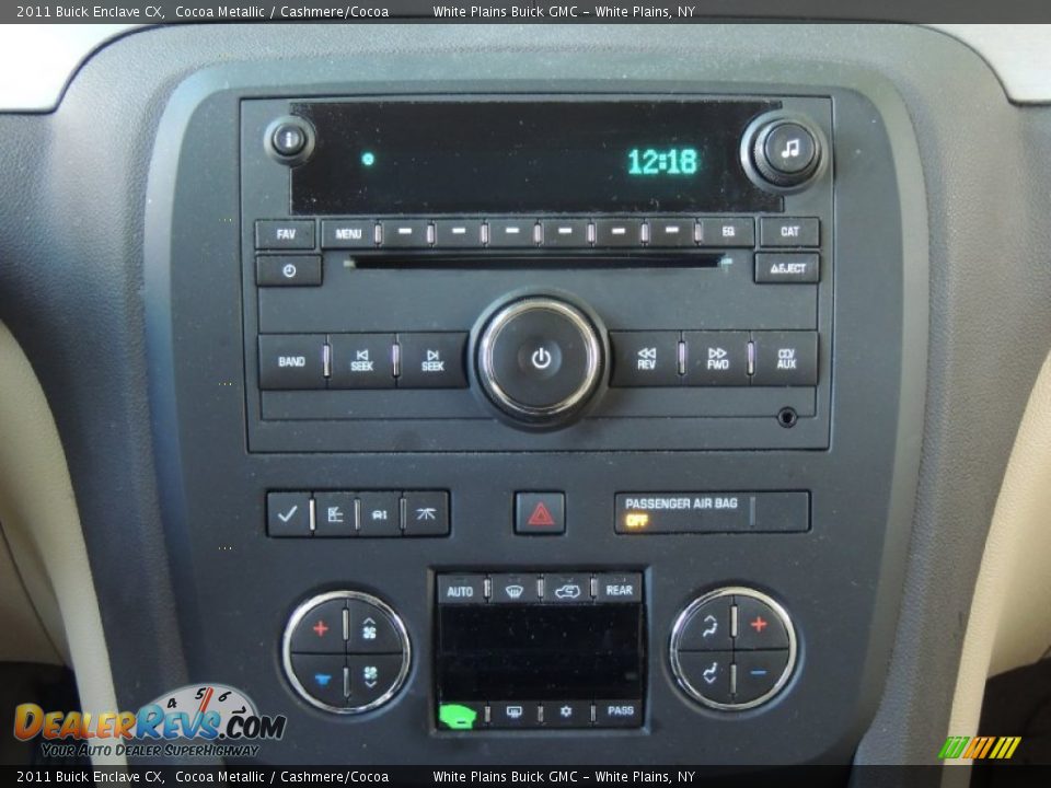 2011 Buick Enclave CX Cocoa Metallic / Cashmere/Cocoa Photo #17