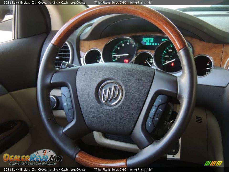 2011 Buick Enclave CX Cocoa Metallic / Cashmere/Cocoa Photo #19