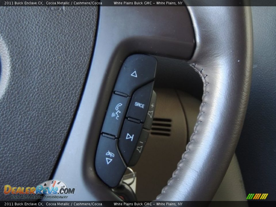 2011 Buick Enclave CX Cocoa Metallic / Cashmere/Cocoa Photo #21